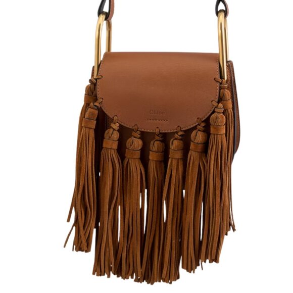 Chloe Handbags - Chloé Hudson Bag Crossbody Fringe Tassel Rare Mini
